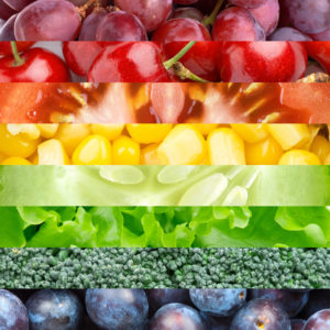 Healthy Produce Rainbow