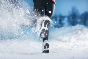 Running Shoes in Winter